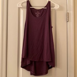 American Eagle purple soft & sexy tank top. Size S.